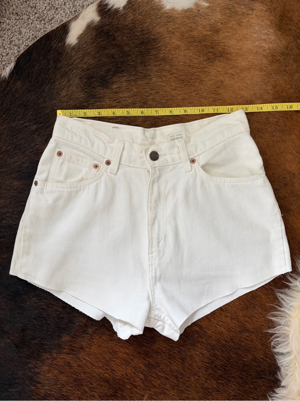 Vintage Levi cut off shorts